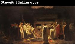 Jeles-Eugene Lenepveu The Martyrs in the Catacombs